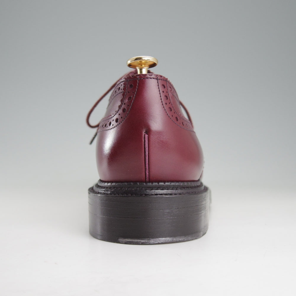 極美品★J.M.ウエストン 10D【定価￥297,000-★トリプルソールダービー/590】25ラスト/フルブローグ/Toucan/赤茶/Weston/ウェストン★p029