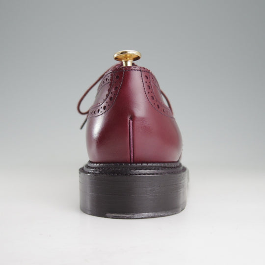極美品★J.M.ウエストン 10D【定価￥297,000-★トリプルソールダービー/590】25ラスト/フルブローグ/Toucan/赤茶/Weston/ウェストン★p029