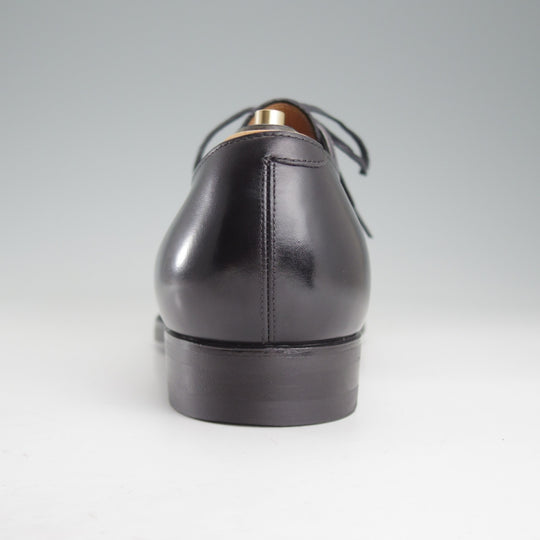極美品★三陽山長 SIZE 8.5【現行定価￥99,000-★ツリー付/友二郎/R2010ラスト】ストレートチップ/カーフ/黒/メンズ/Sanyo Yamacho★p031