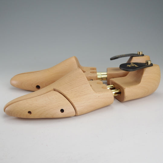 極美品★三陽山長 SIZE 8.5【現行定価￥99,000-★ツリー付/友二郎/R2010ラスト】ストレートチップ/カーフ/黒/メンズ/Sanyo Yamacho★p031