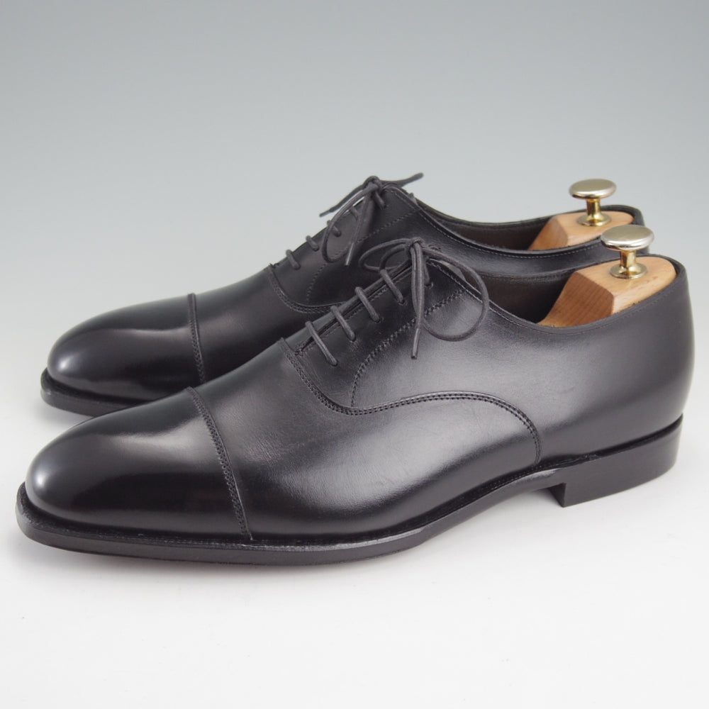 未使用★クロケット&ジョーンズ 7E【定価￥148,500-★AUDLEY/オードリー】ハンドグレードライン/337ラスト/黒/Crockett&Jones★n953