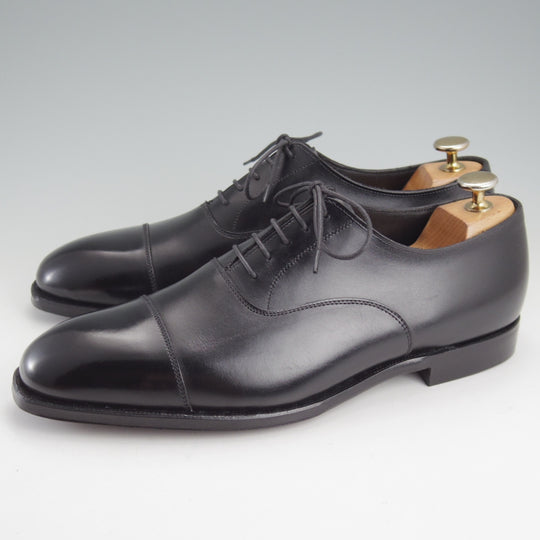 未使用★クロケット&ジョーンズ 7E【定価￥148,500-★AUDLEY/オードリー】ハンドグレードライン/337ラスト/黒/Crockett&Jones★n953