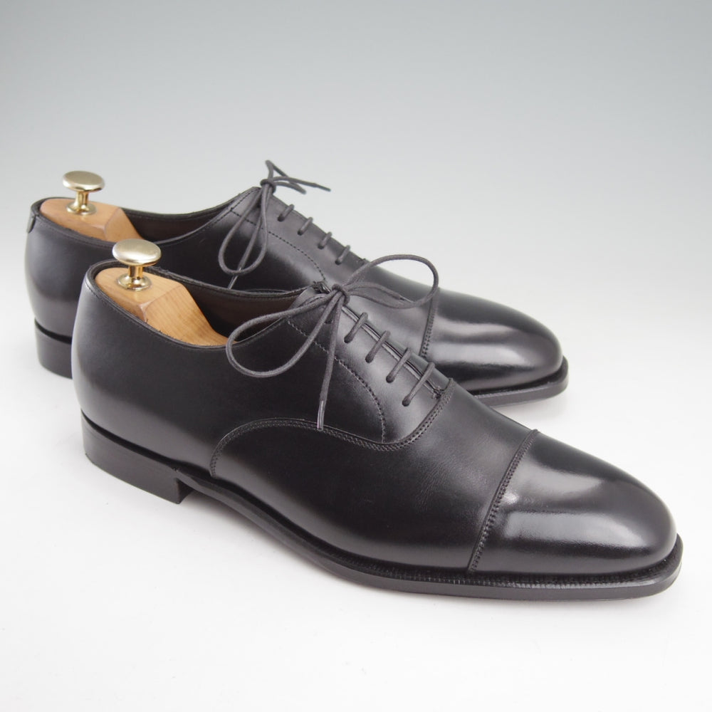 未使用★クロケット&ジョーンズ 7E【定価￥148,500-★AUDLEY/オードリー】ハンドグレードライン/337ラスト/黒/Crockett&Jones★n953