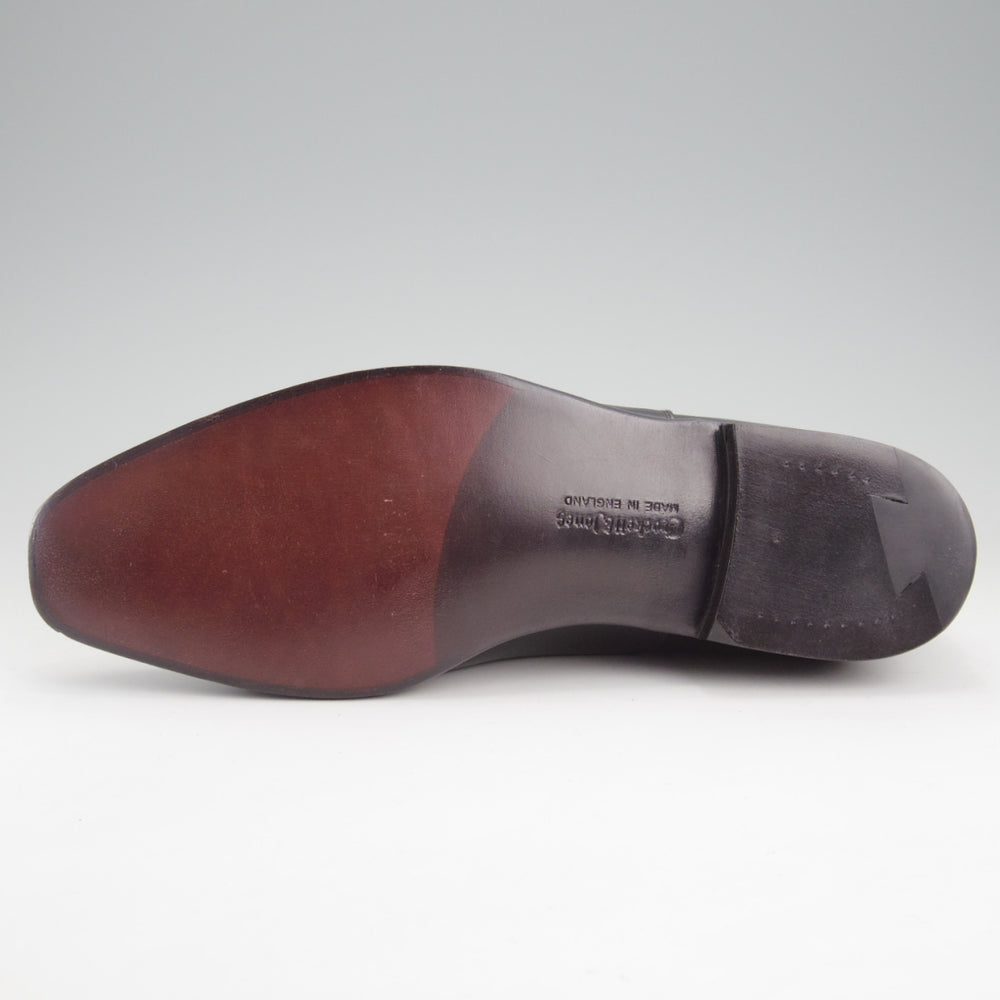 未使用★クロケット&ジョーンズ 7E【定価￥148,500-★AUDLEY/オードリー】ハンドグレードライン/337ラスト/黒/Crockett&Jones★n953