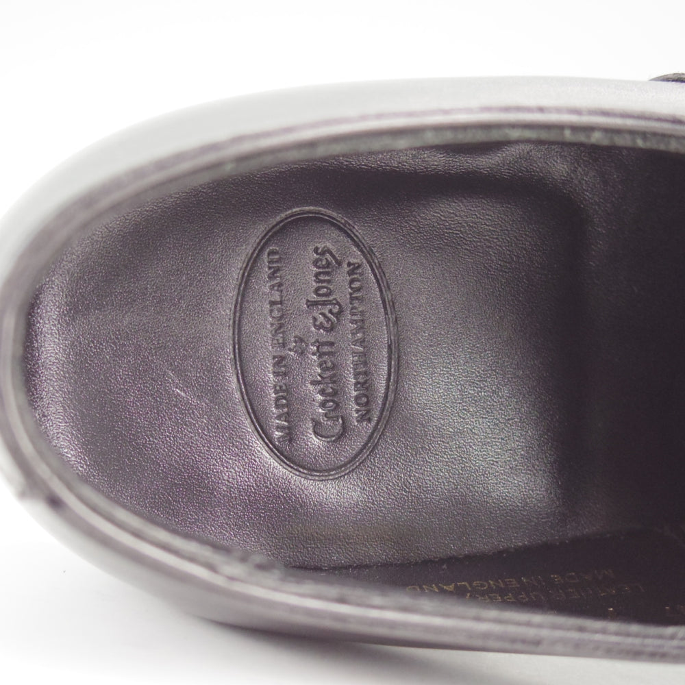 未使用★クロケット&ジョーンズ 7E【定価￥148,500-★AUDLEY/オードリー】ハンドグレードライン/337ラスト/黒/Crockett&Jones★n953