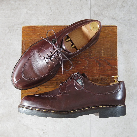 極上★パラブーツ SIZE 6.5【定価￥96,800-★アヴィニョン/AVIGNON】グリフソール/リスレザー/カフェ/Uチップ/メンズ/Paraboot★o484