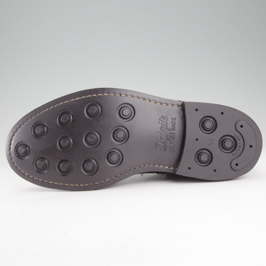 未使用★トリッカーズ SIZE 8【現行定価17万円以上★コードバン仕様/MALTON/濃紺～ほぼ黒】モールトン/カントリーブーツ/Tricker's★p033
