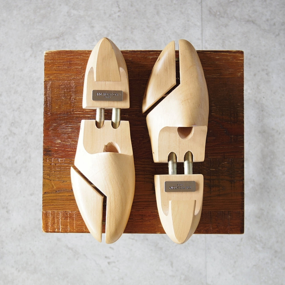 極上★J.M.ウエストン SIZE 6【現行定価￥22,000-★純正シューツリー/022L】木製シューキーパー/メンズ/Weston/ウェストン★n968