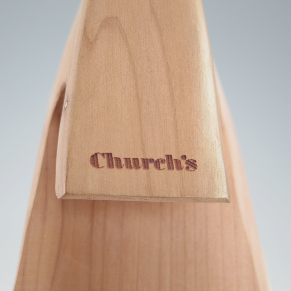 極上★チャーチ SIZE 8【定価￥26,400-★純正シューツリー/WESSEX】木製シューキーパー/メンズ/Church's★n956