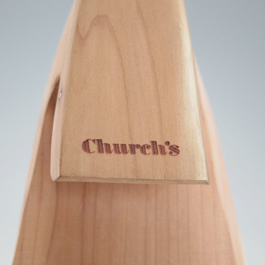 極上★チャーチ SIZE 8【定価￥26,400-★純正シューツリー/WESSEX】木製シューキーパー/メンズ/Church's★n956
