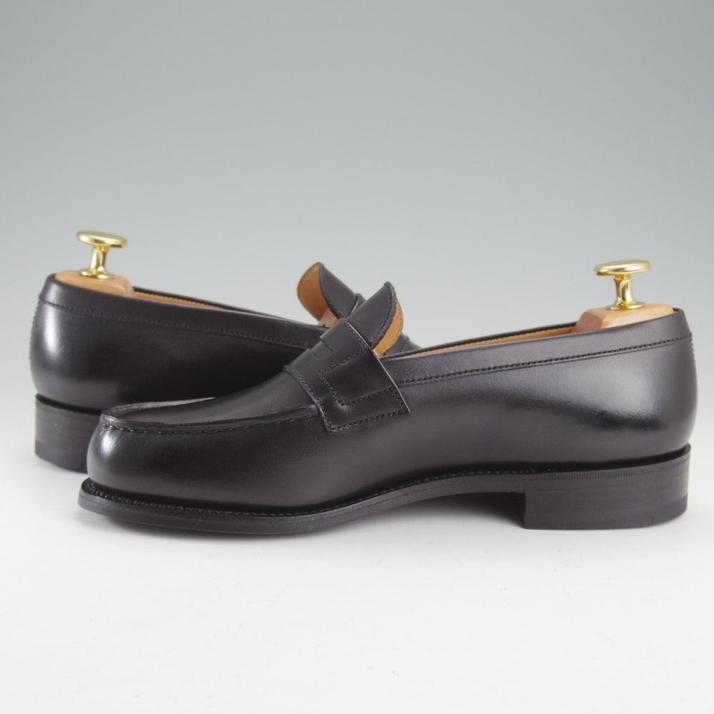 未使用★J.M.ウエストン(レディース) 3D【定価￥165,000-★コインローファー/180】82ラスト/カーフ/黒/Weston/ウェストン★o479