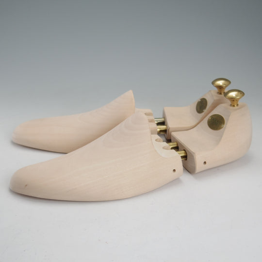 極上★クロケット&ジョーンズ SIZE 9【定価￥28,600-★純正シューツリー】木製シューキーパー/メンズ/Crockett&Jones★n960