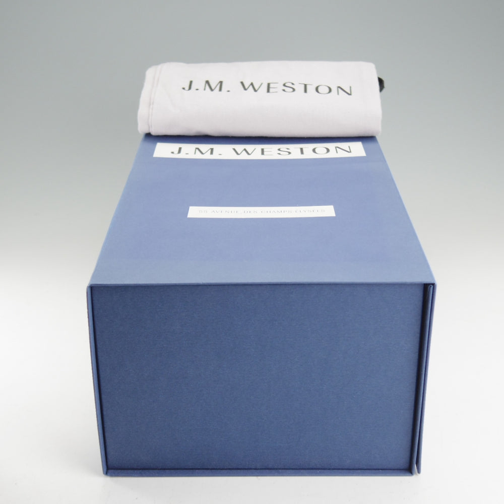 未使用★J.M.ウエストン(レディース) 3D【定価￥165,000-★コインローファー/180】82ラスト/カーフ/黒/Weston/ウェストン★o479