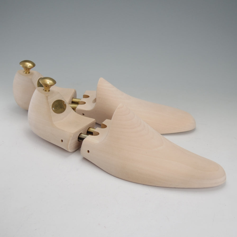 極上★クロケット&ジョーンズ SIZE 9【定価￥28,600-★純正シューツリー】木製シューキーパー/メンズ/Crockett&Jones★n960