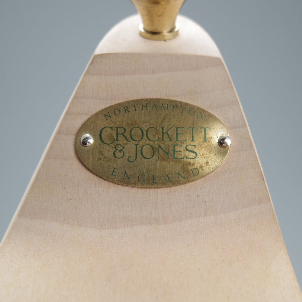 極上★クロケット&ジョーンズ SIZE 9【定価￥28,600-★純正シューツリー】木製シューキーパー/メンズ/Crockett&Jones★n960
