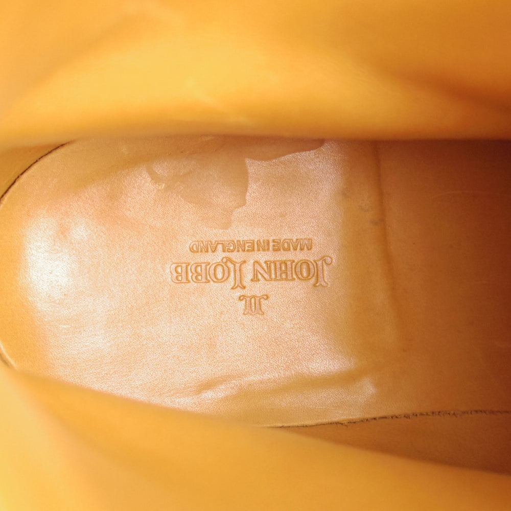 極美品★ジョンロブ 7.5E【同系モデル定価￥398,200-★JODHPUR 2/ジョッパーブーツ】7000Bラスト/ミュージアムカーフ/黒/JOHN LOBB★o480