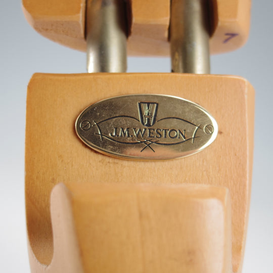 ★J.M.ウエストン SIZE 7【現行定価￥22,000-★純正シューツリー/022L】木製シューキーパー/メンズ/Weston/ウェストン★n966