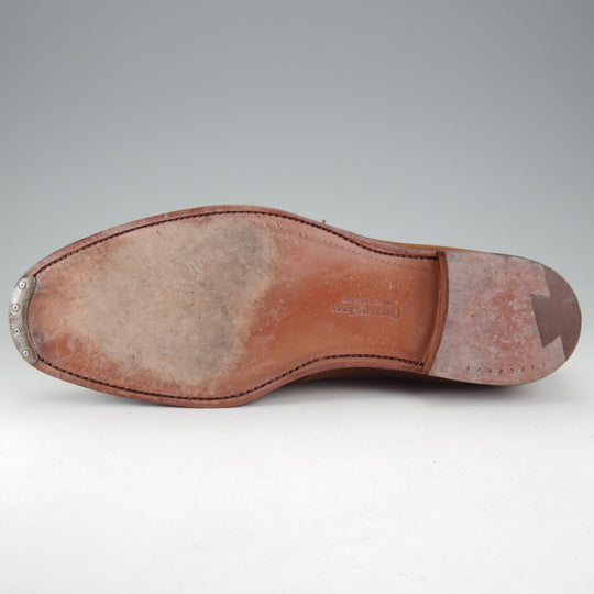 極美品★クロケット&ジョーンズ 9.5E【定価￥115,500-★チャッカブーツ/CHERTSEY】224ラスト/スエード/茶/Crockett&Jones★o482