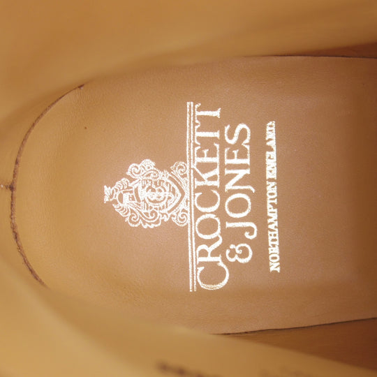 極美品★クロケット&ジョーンズ 9.5E【定価￥115,500-★チャッカブーツ/CHERTSEY】224ラスト/スエード/茶/Crockett&Jones★o482