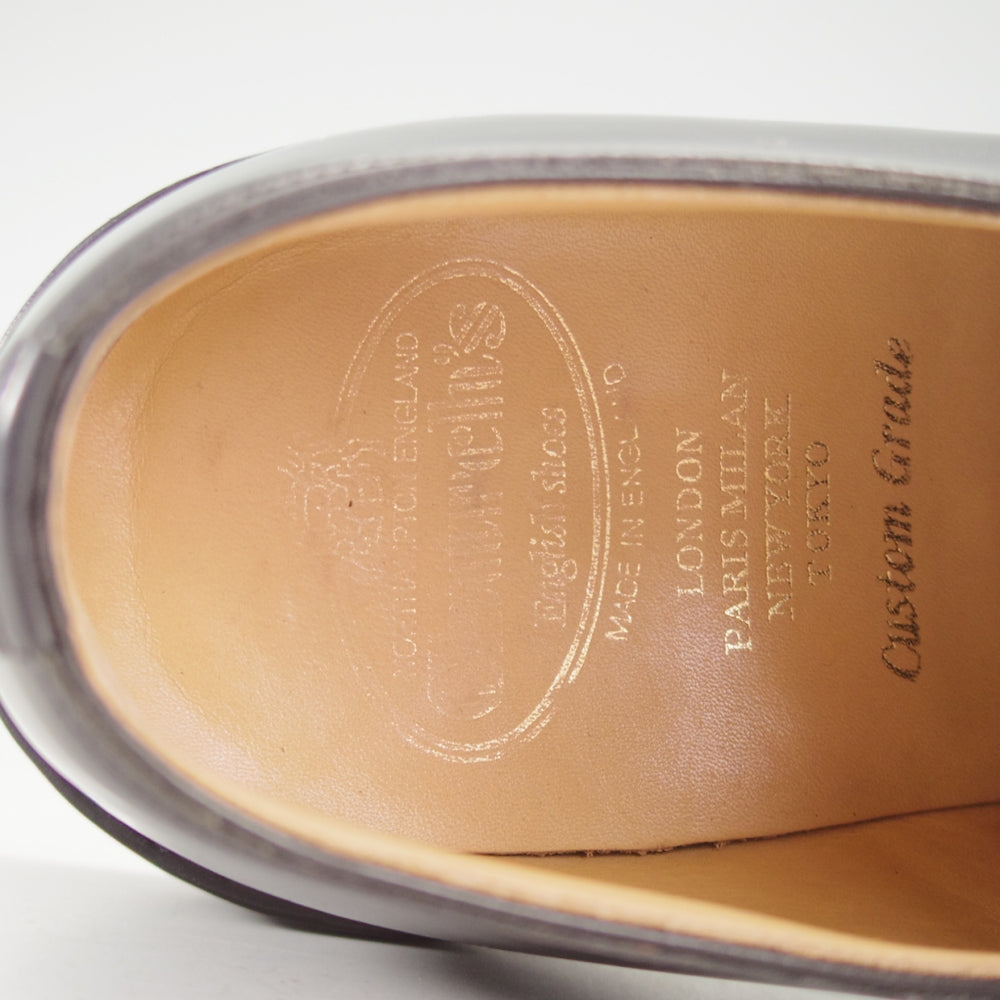 極上★チャーチ 85F/UK8.5【定価￥192,500-★SHANNON LW/シャノン】103ラスト/プレーントゥ/黒/メンズ/Church's★o483