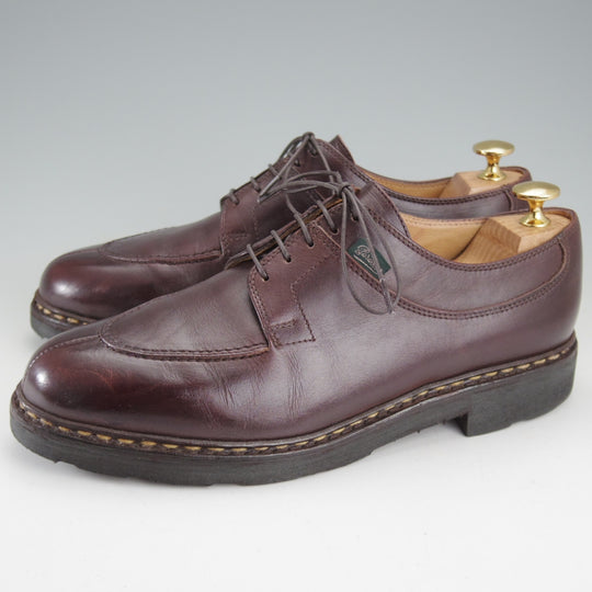 極上★パラブーツ SIZE 6.5【定価￥96,800-★アヴィニョン/AVIGNON】グリフソール/リスレザー/カフェ/Uチップ/メンズ/Paraboot★o484