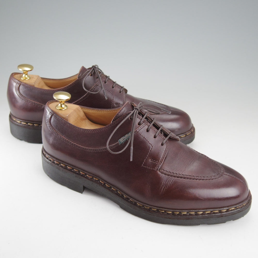 極上★パラブーツ SIZE 6.5【定価￥96,800-★アヴィニョン/AVIGNON】グリフソール/リスレザー/カフェ/Uチップ/メンズ/Paraboot★o484