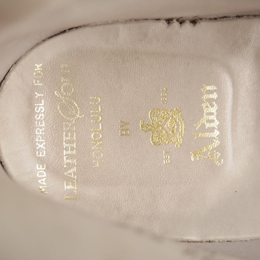 ★オールデン 7.5D【現行定価17万円以上★インディーブーツ/40507HC/(ハワイ)Leather Soul別注】トゥルーバランスラスト/黒/ALDEN★n971