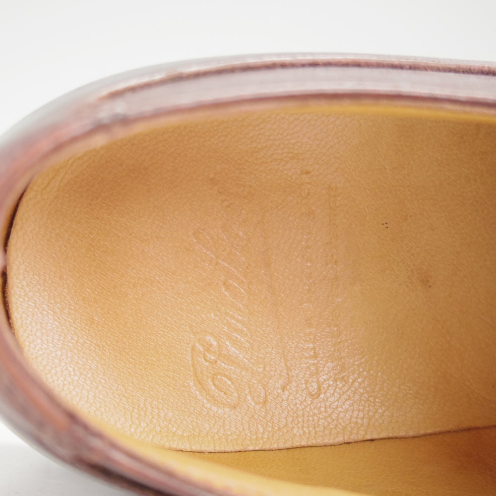 極上★パラブーツ SIZE 6.5【定価￥96,800-★アヴィニョン/AVIGNON】グリフソール/リスレザー/カフェ/Uチップ/メンズ/Paraboot★o484