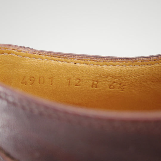 極上★パラブーツ SIZE 6.5【定価￥96,800-★アヴィニョン/AVIGNON】グリフソール/リスレザー/カフェ/Uチップ/メンズ/Paraboot★o484