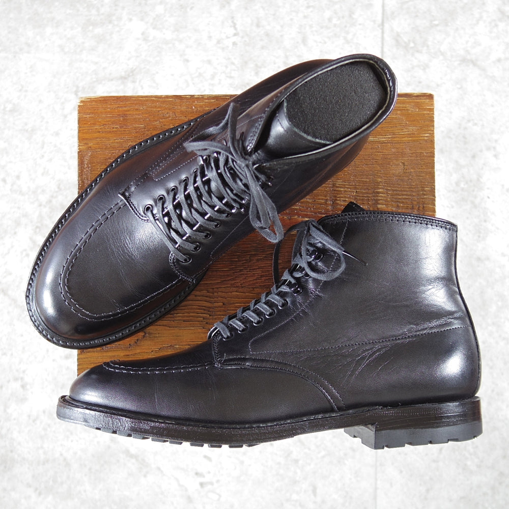 ★オールデン 7.5D【現行定価17万円以上★インディーブーツ/40507HC/(ハワイ)Leather Soul別注】トゥルーバランスラスト/黒/ALDEN★n971