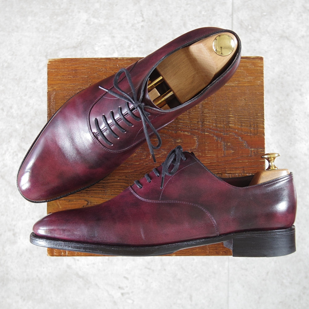 極上★ジョンロブ 9E【注文価格￥452,760-★バイリクエスト品/プレステージライン/SEATON】ミュージアムカーフ/赤茶/JOHN LOBB★n972