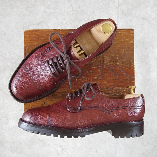 美品★(英)チーニー 6.5F【定価￥99,000-★ケンゴン/CAIRNGORM 2C/ヴェルトショーン製法】ストレートチップ/赤茶/メンズ/CHEANEY★n974