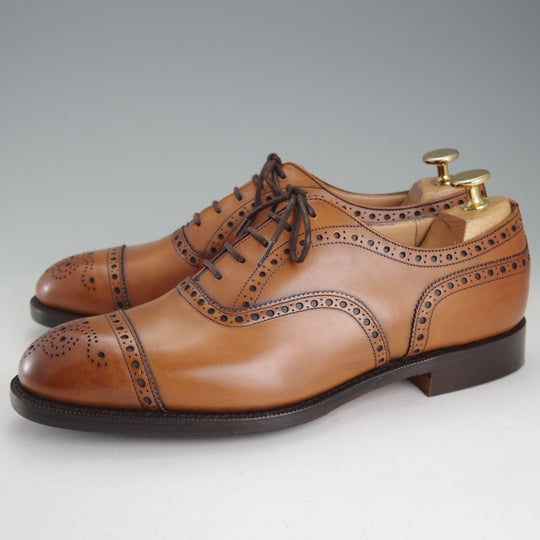 未使用★チャーチ 60F/UK6【定価￥192,500-★ディプロマット/DIPLOMAT】173ラスト/カーフ/WALNUT/茶/メンズ/Church's★p041