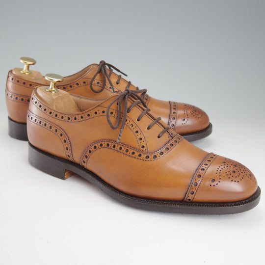 未使用★チャーチ 60F/UK6【定価￥192,500-★ディプロマット/DIPLOMAT】173ラスト/カーフ/WALNUT/茶/メンズ/Church's★p041