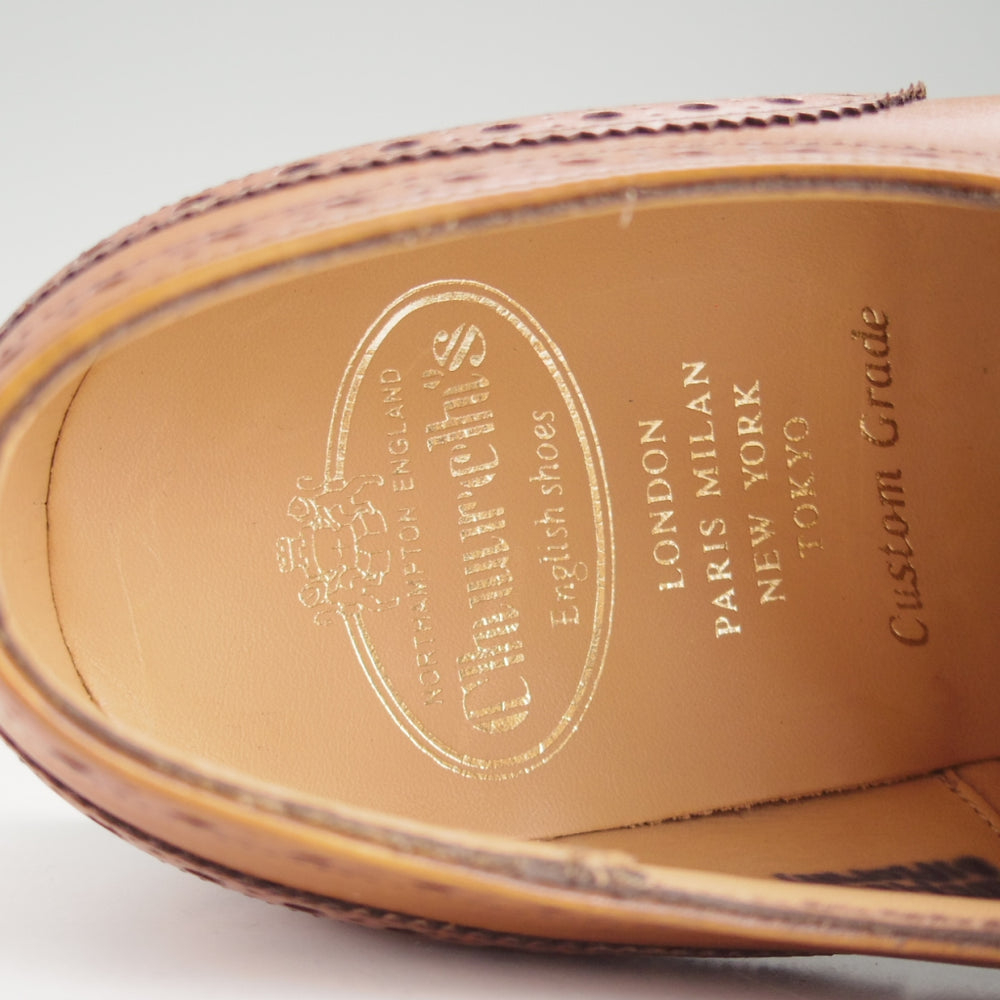 未使用★チャーチ 60F/UK6【定価￥192,500-★ディプロマット/DIPLOMAT】173ラスト/カーフ/WALNUT/茶/メンズ/Church's★p041