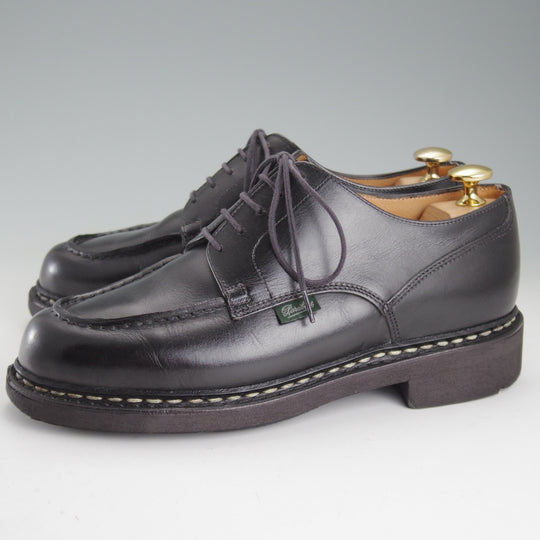 極上★パラブーツ SIZE 5【定価￥99,000-★シャンボード/CHAMBORD】Uチップ/TEXソール/リスレザー/NOIR/黒/メンズ/Paraboot★p043