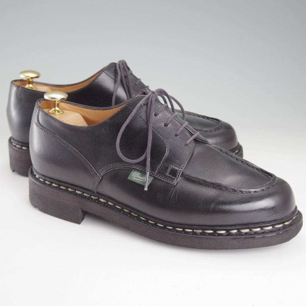 極上★パラブーツ SIZE 5【定価￥99,000-★シャンボード/CHAMBORD】Uチップ/TEXソール/リスレザー/NOIR/黒/メンズ/Paraboot★p043