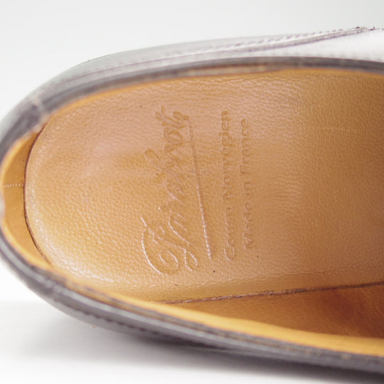 極上★パラブーツ SIZE 5【定価￥99,000-★シャンボード/CHAMBORD】Uチップ/TEXソール/リスレザー/NOIR/黒/メンズ/Paraboot★p043