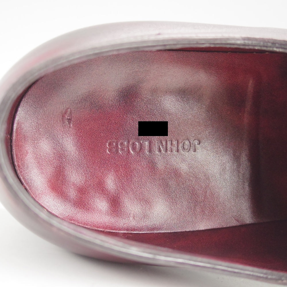 極上★ジョンロブ 9E【注文価格￥452,760-★バイリクエスト品/プレステージライン/SEATON】ミュージアムカーフ/赤茶/JOHN LOBB★n972