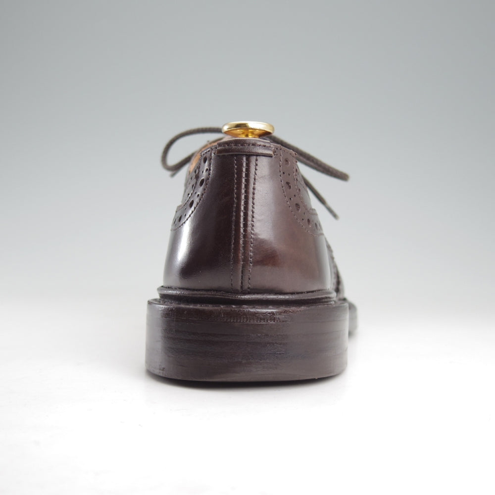 極上★トリッカーズ SIZE 7.5【定価￥132,000-★ダイナイトソール/BOURTON/キルト付き】バートン/カントリーシューズ/濃茶/Tricker's★n973