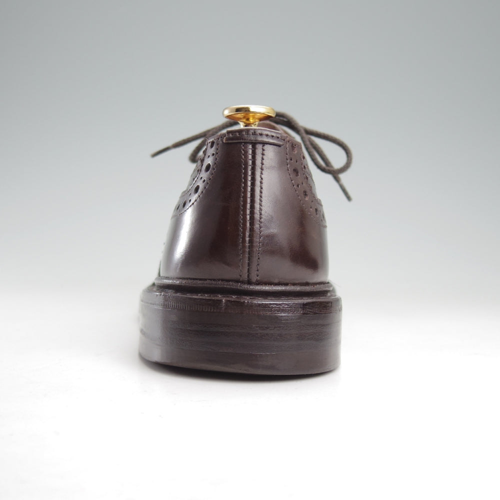 極上★トリッカーズ SIZE 7.5【定価￥132,000-★ダイナイトソール/BOURTON/キルト付き】バートン/カントリーシューズ/濃茶/Tricker's★n973