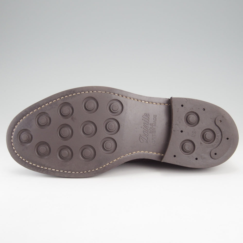 極上★トリッカーズ SIZE 7.5【定価￥132,000-★ダイナイトソール/BOURTON/キルト付き】バートン/カントリーシューズ/濃茶/Tricker's★n973