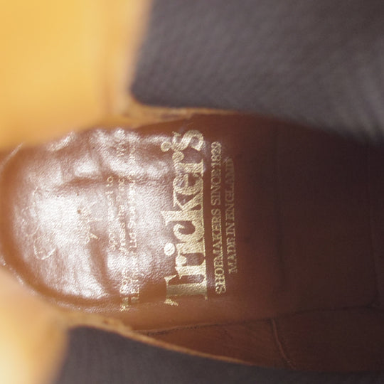 極上★トリッカーズ SIZE 6.5【定価￥143,000-★HENRY/リッジウェイソール/サイドゴアブーツ】M2754/カーフ/黒/メンズ/Tricker's★o500