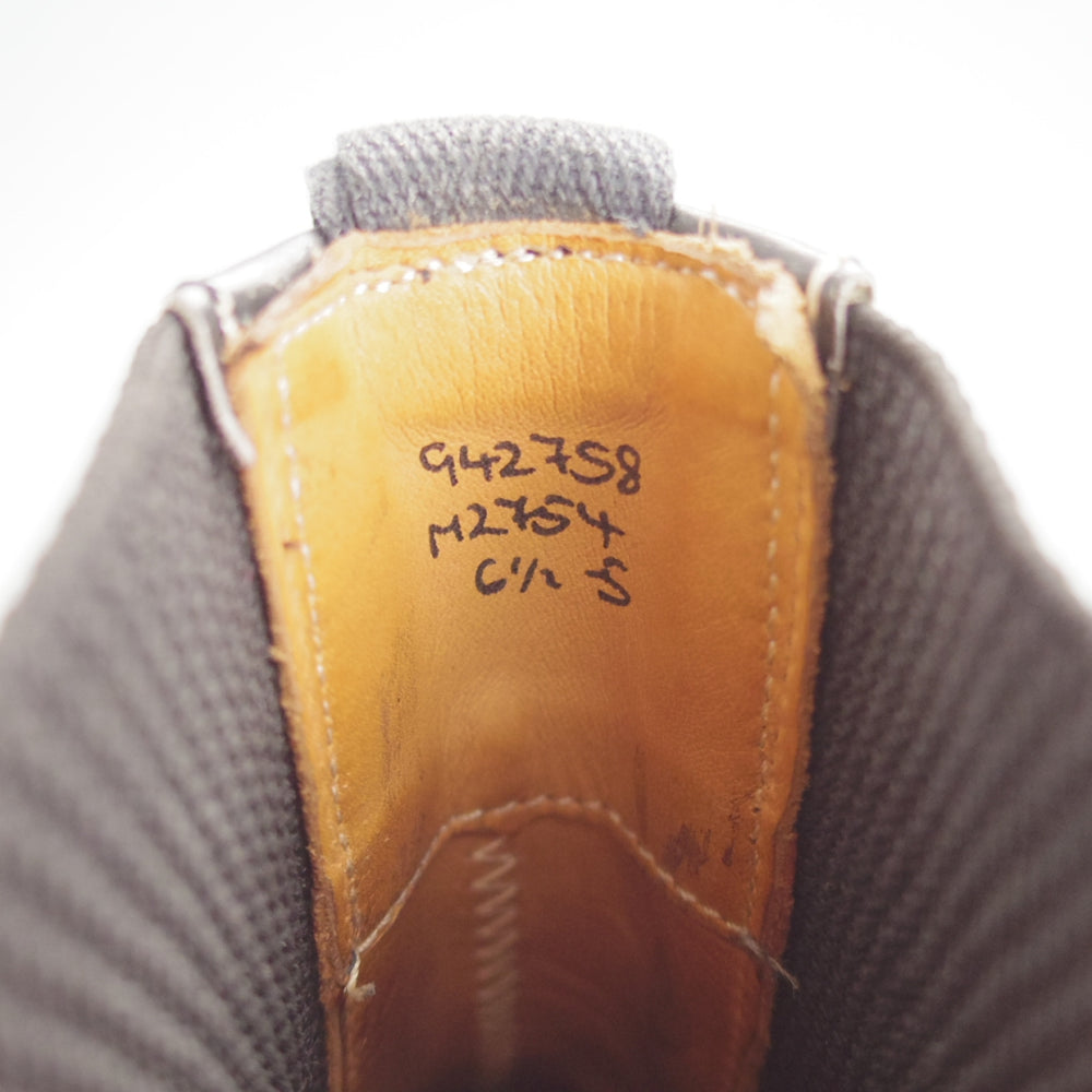 極上★トリッカーズ SIZE 6.5【定価￥143,000-★HENRY/リッジウェイソール/サイドゴアブーツ】M2754/カーフ/黒/メンズ/Tricker's★o500