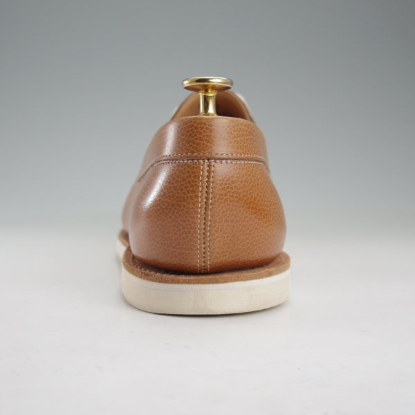 極美品★ジョンロブ 8E【定価￥168,000-★ARIMA/(水牛)バッファローレザー】6000ラスト/デッキシューズ/ALDILLA/薄茶/JOHN LOBB★n471