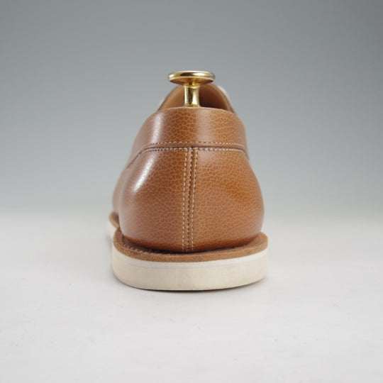 極美品★ジョンロブ 8E【定価￥168,000-★ARIMA/(水牛)バッファローレザー】6000ラスト/デッキシューズ/ALDILLA/薄茶/JOHN LOBB★n471