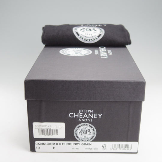 美品★(英)チーニー 6.5F【定価￥99,000-★ケンゴン/CAIRNGORM 2C/ヴェルトショーン製法】ストレートチップ/赤茶/メンズ/CHEANEY★n974