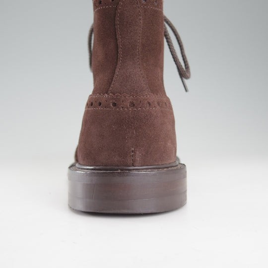 極上★トリッカーズ SIZE 7【定価￥143,000-★ダイナイトソール/STOW】ストウ/5634/カントリーブーツ/スエード/濃茶/Tricker's★p051