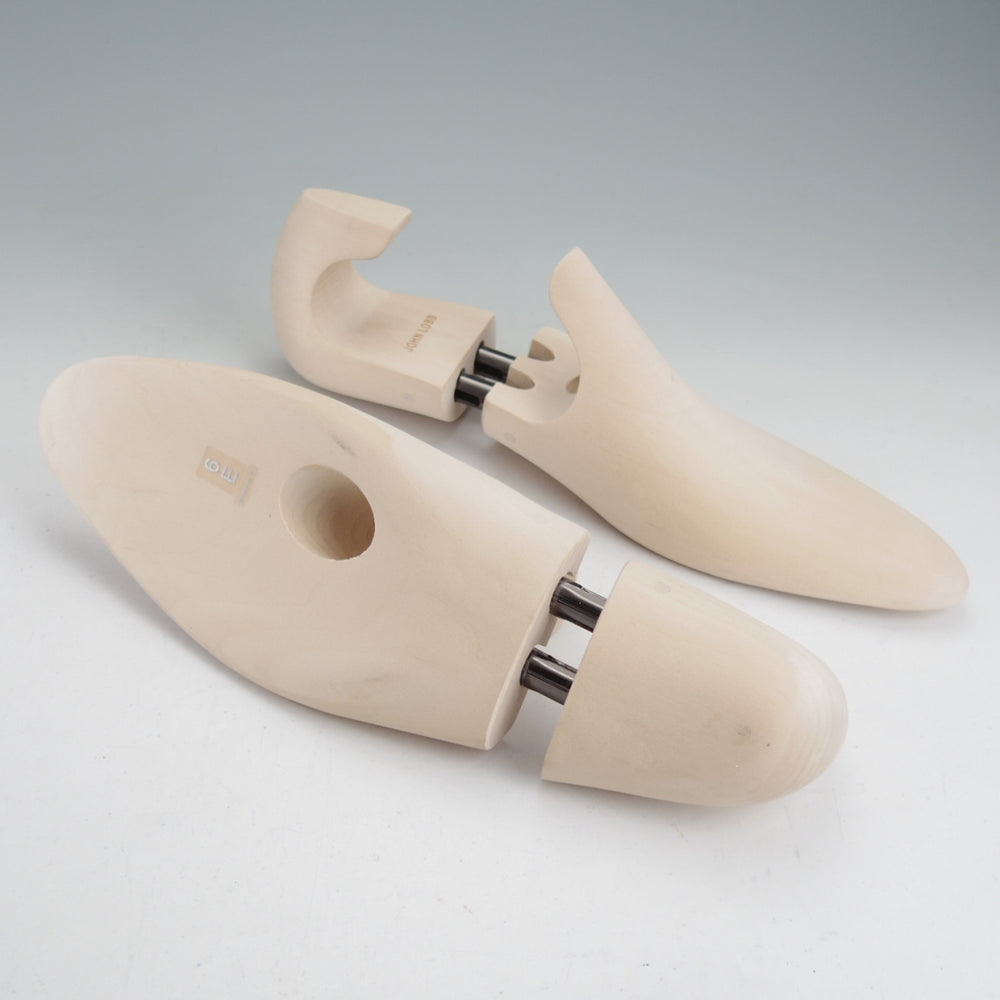 美品★ジョンロブ 6E【定価￥30,800-★純正シューツリー/STANDARD】木製シューキーパー/メンズ/JOHN LOBB★o513