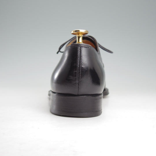 極上★(伊)タニノクリスチー SIZE 7.5【定価10万円以上★ZANTELLO/ストレートチップ】カーフ/黒/メンズ/TANINO CRISCI★n976